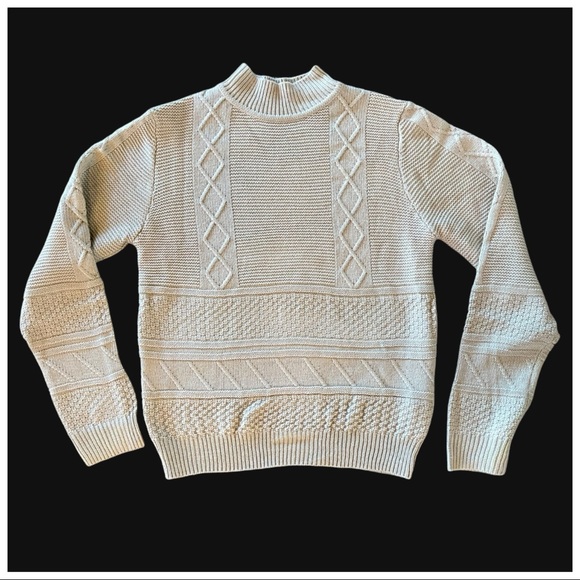 🛍 The Myeko Crew Neck Scarf Sweater - Picture 7 of 9